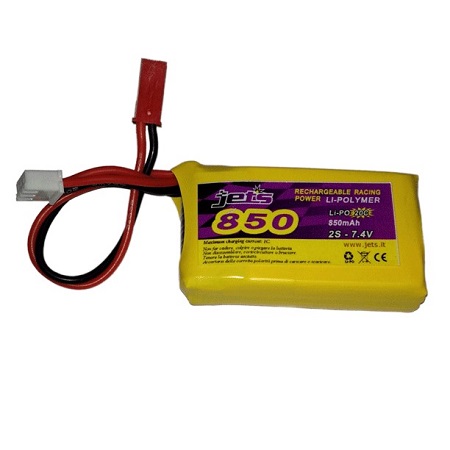 Jets LiPo 2S 7,4V 850mAh 25C BEC